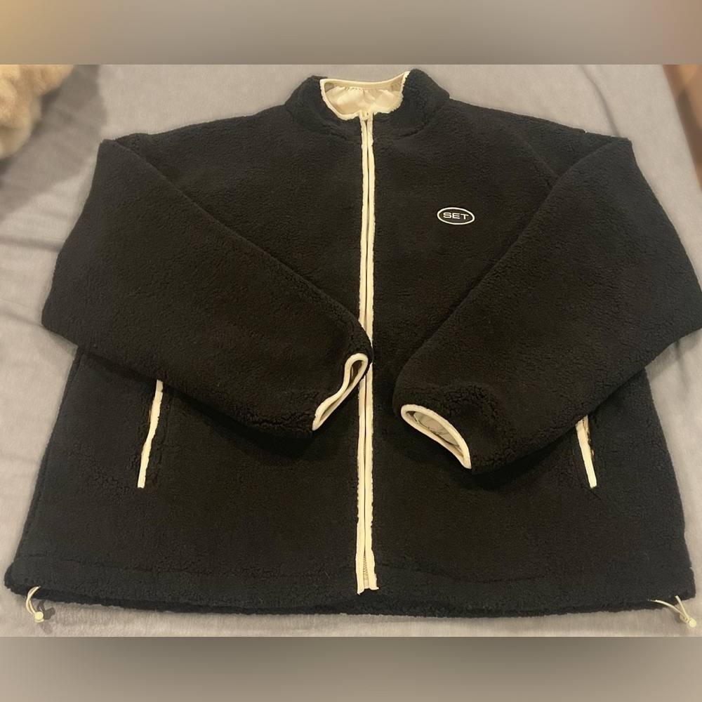 SET ACTIVE Teddy Full Zip Fleece Jacket